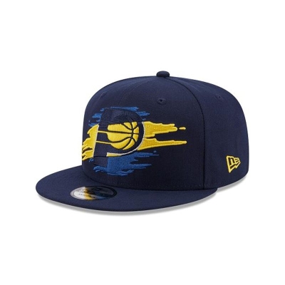 Sapca New Era Indiana Pacers NBA Logo Tear 9FIFTY Snapback - Albastri